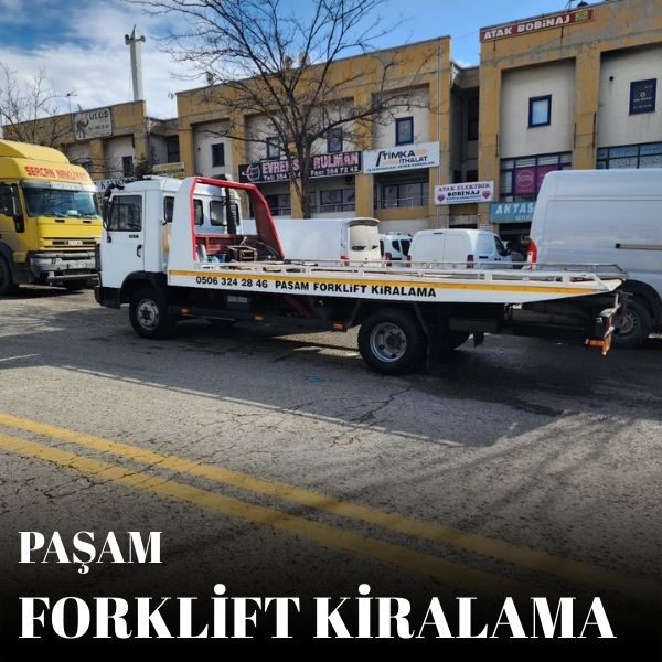 Ankara Bahçelievler forklift kiralama firması yük taşıma operasyonu